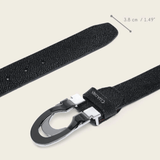 Cinturon Cuadra Perlas Negras