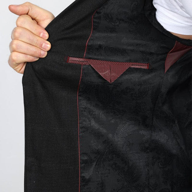 Platini Western Sport Blazer – Dark Charcoal