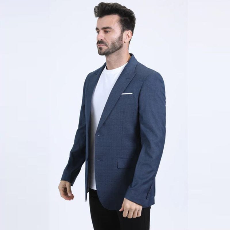 Saco Vaquero Modern Fit Stretch Azul