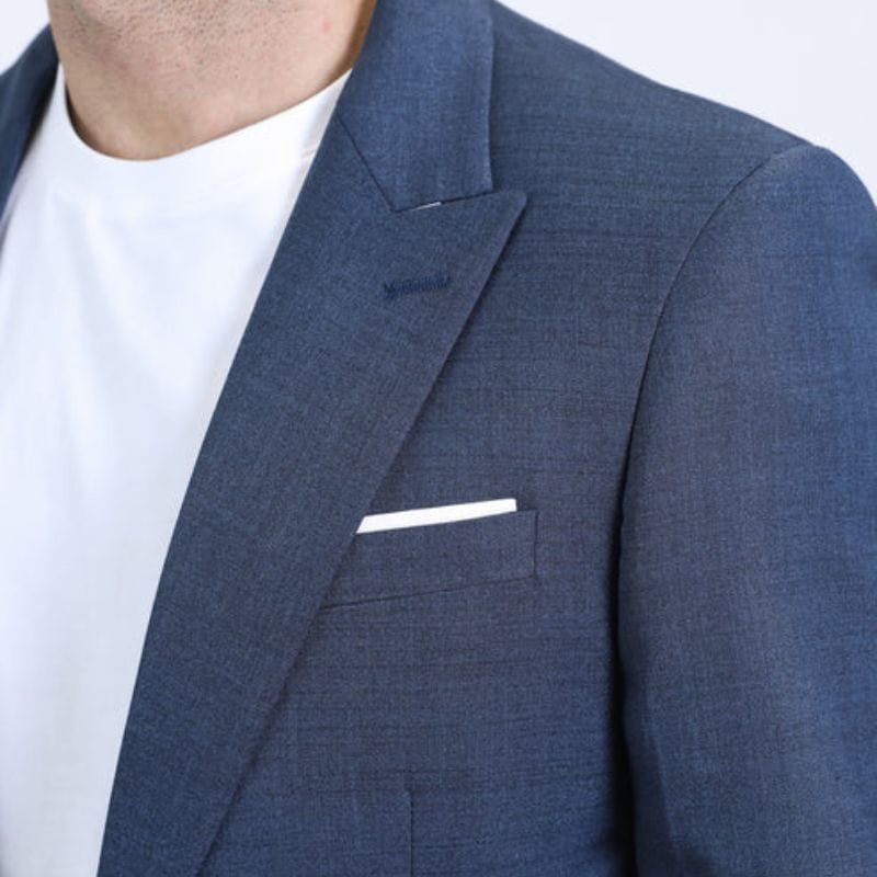 Saco Vaquero Modern Fit Stretch Azul