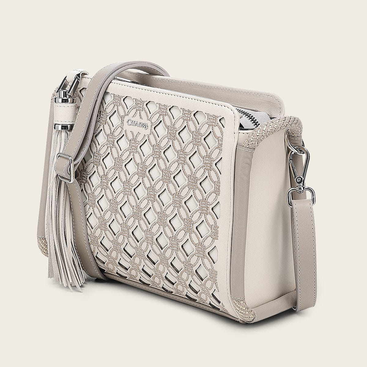 Bolso Cuadra White Elegance