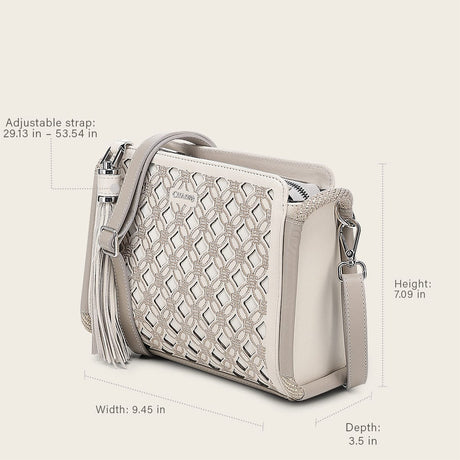 Bolso Cuadra White Elegance