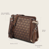 Bolso Cuadra Amber Elegance