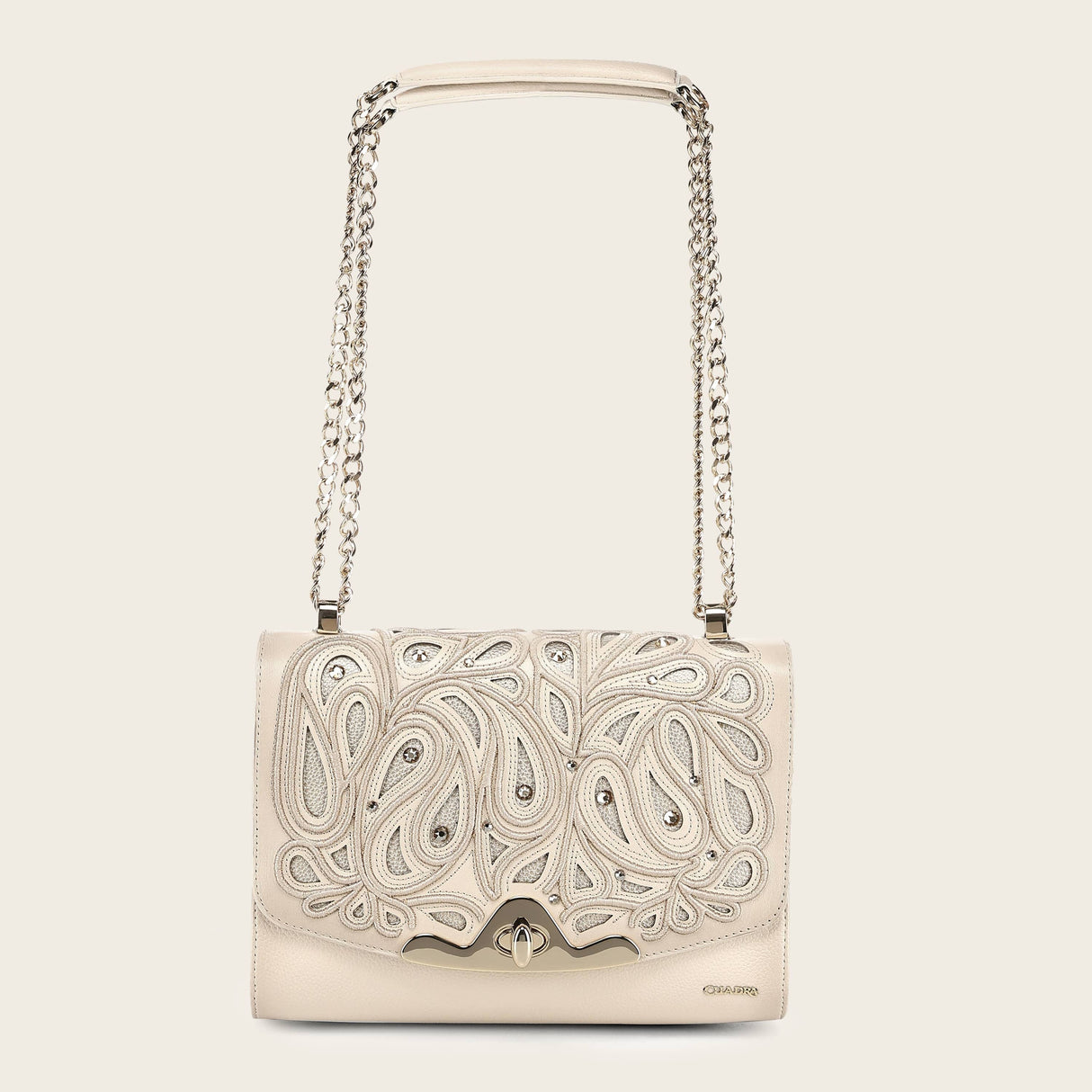 Bolso Cuadra Taupe Arabella