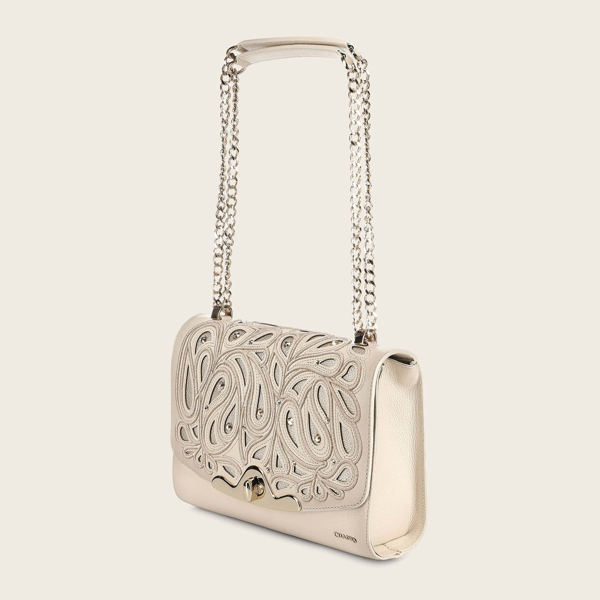Bolso Cuadra Taupe Arabella