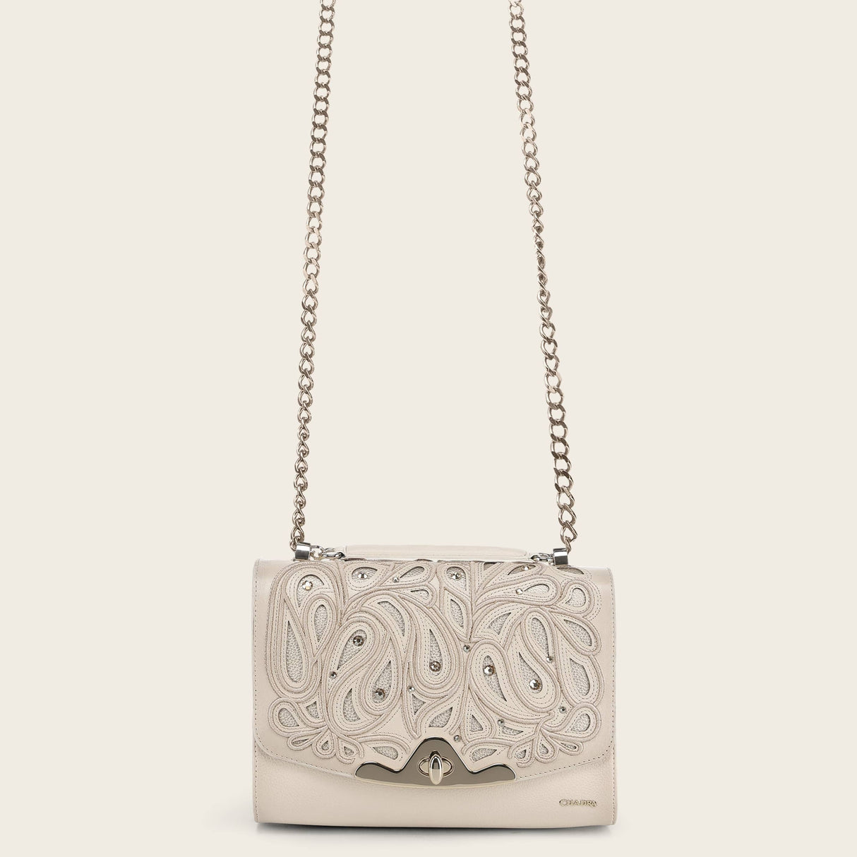 Bolso Cuadra Taupe Arabella