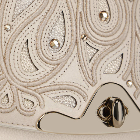 Bolso Cuadra Taupe Arabella
