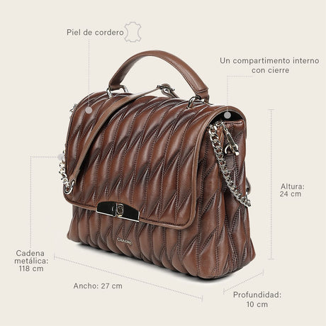 Bolso Cuadra Valentina Luxe