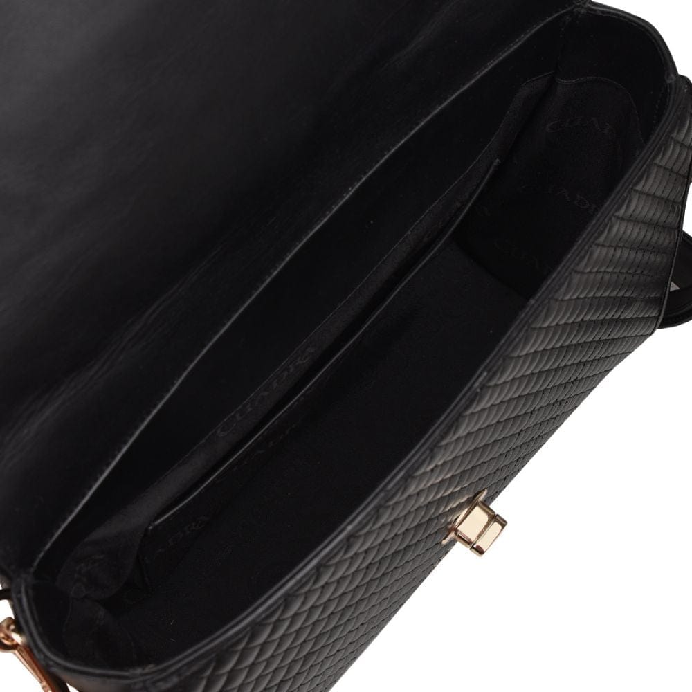 Bolsa Cuadra Milano Negra
