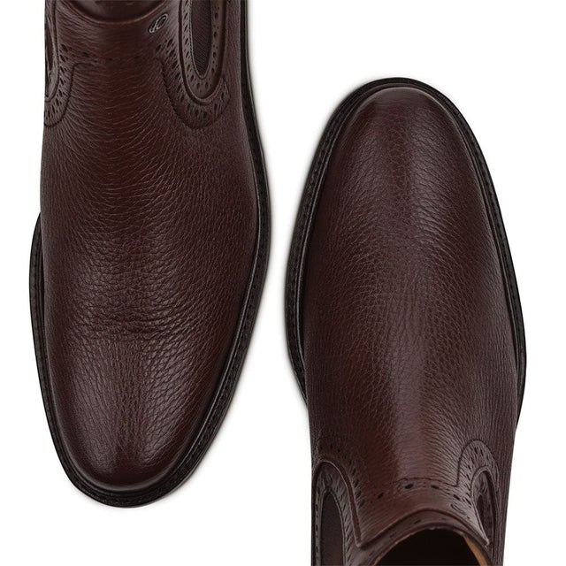 Franco Cuadra Vigor Moderno Ankle Boot – Dark Brown