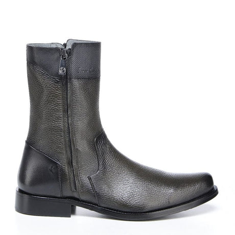 Botin Franco Cuadra Dubai Negro/Verde