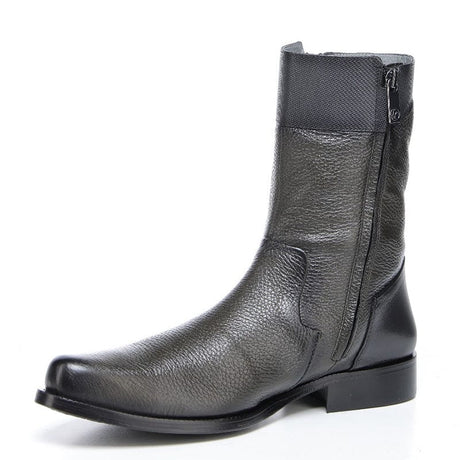 Botin Franco Cuadra Dubai Negro/Verde