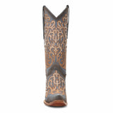 Bota Casual Blue / Honey Embroidery & Crystals