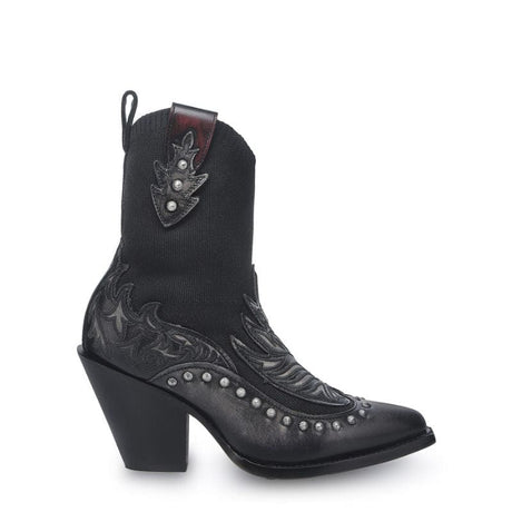 Botin Casual Velvet Gun Negro