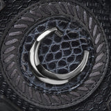 Bota Vaquera Cuadra Rastro Azul