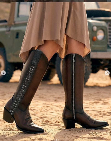 Bota Cuadra Nocturna Chocolate