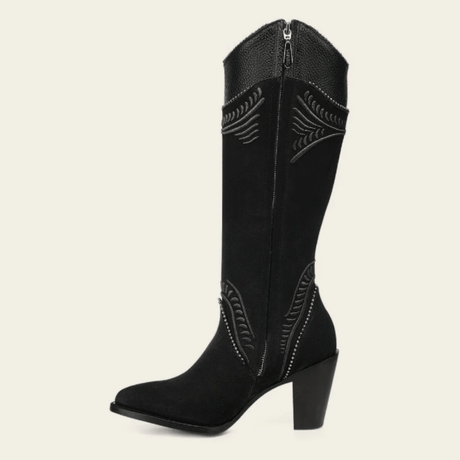 Bota Cuadra Nubuck Negro