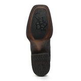 Bota vaquera Cuadra Insignia Caimán Chocolate – suela