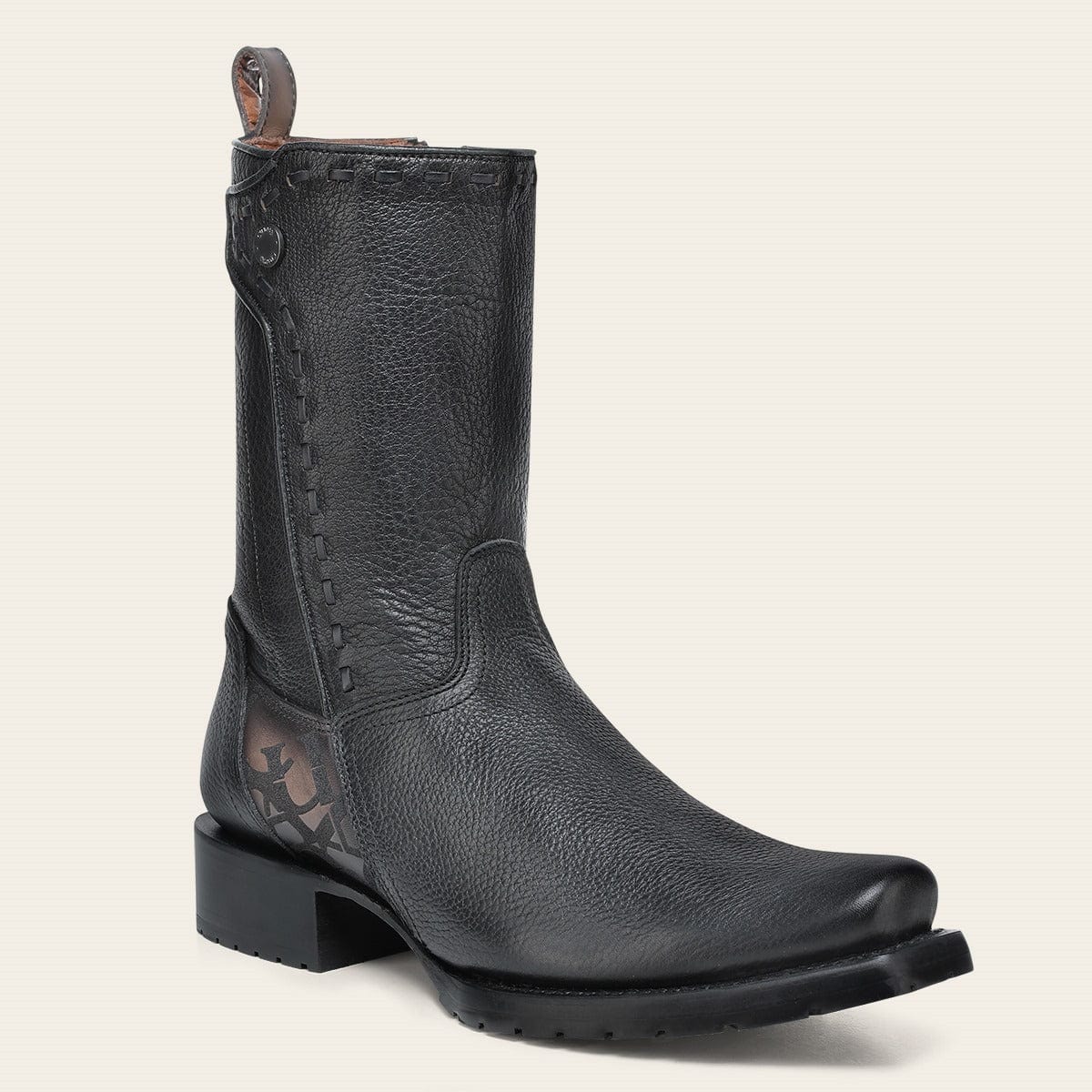 Bota Vaquera Cuadra Sendero Negra