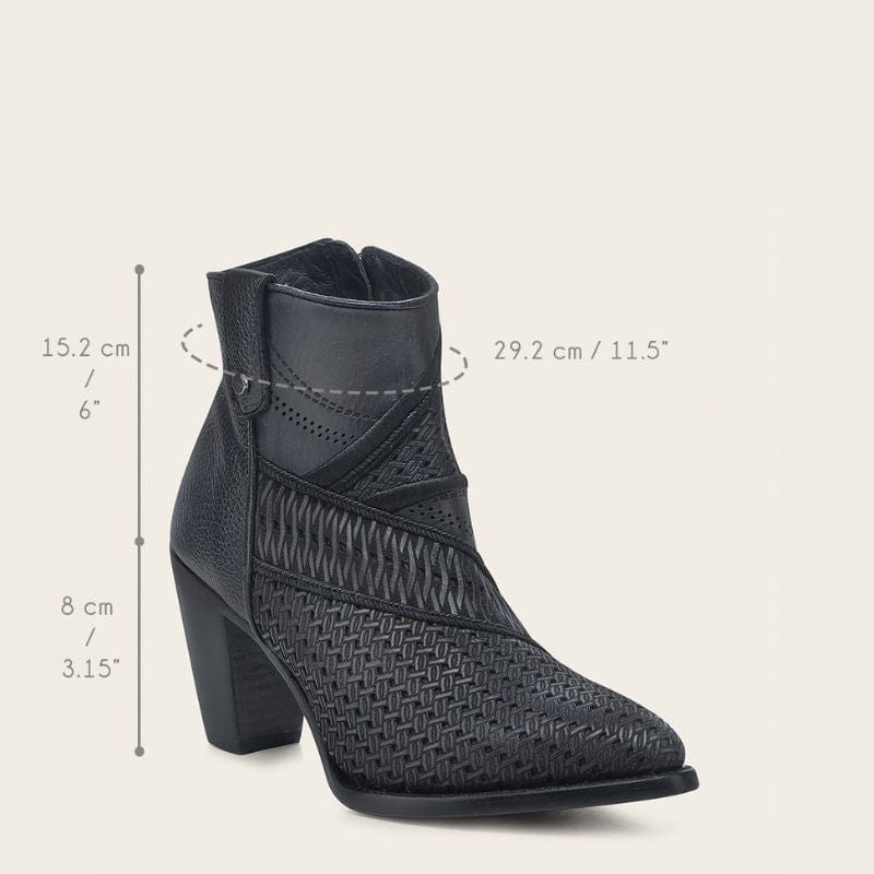 Botin Casual Cuadra Shadow Negra