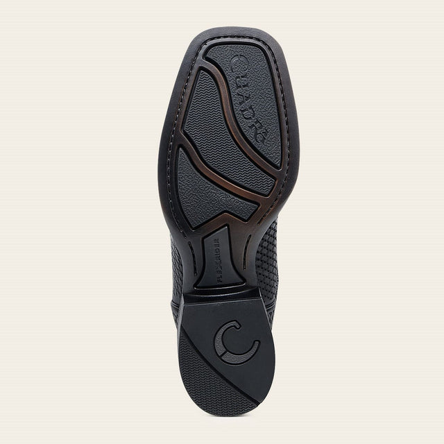 Cuadra Texas Forge Cowboy Boot – Black