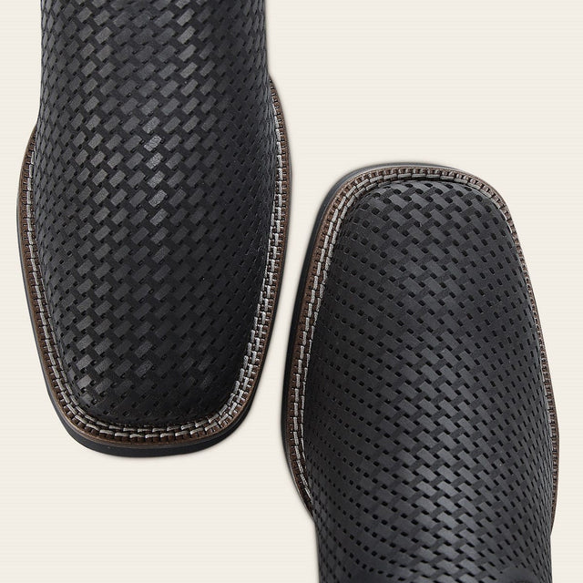 Cuadra Texas Forge Cowboy Boot – Black