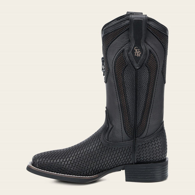 Cuadra Texas Forge Cowboy Boot – Black