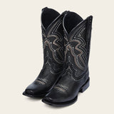 Bota Vaquera Rodeo Bovino Negra