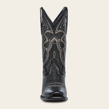Bota Vaquera Rodeo Bovino Negra