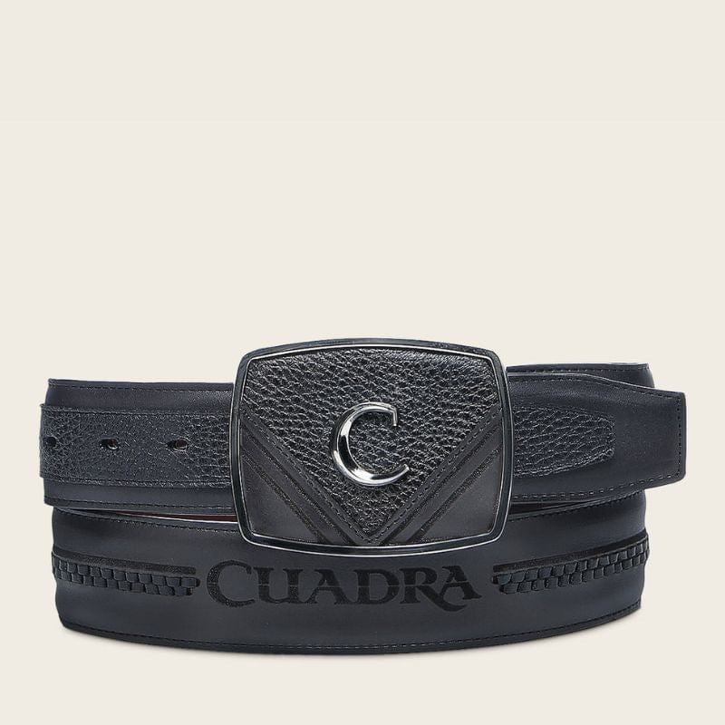 Cinto Cuadra Monte Vaquero Negro