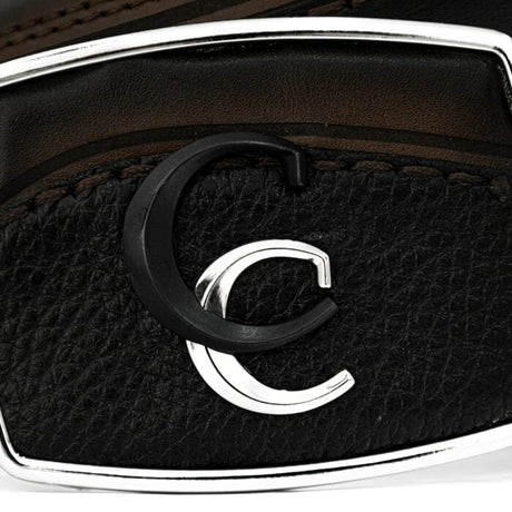 Cinturon Cuadra Venado Italiano Negro