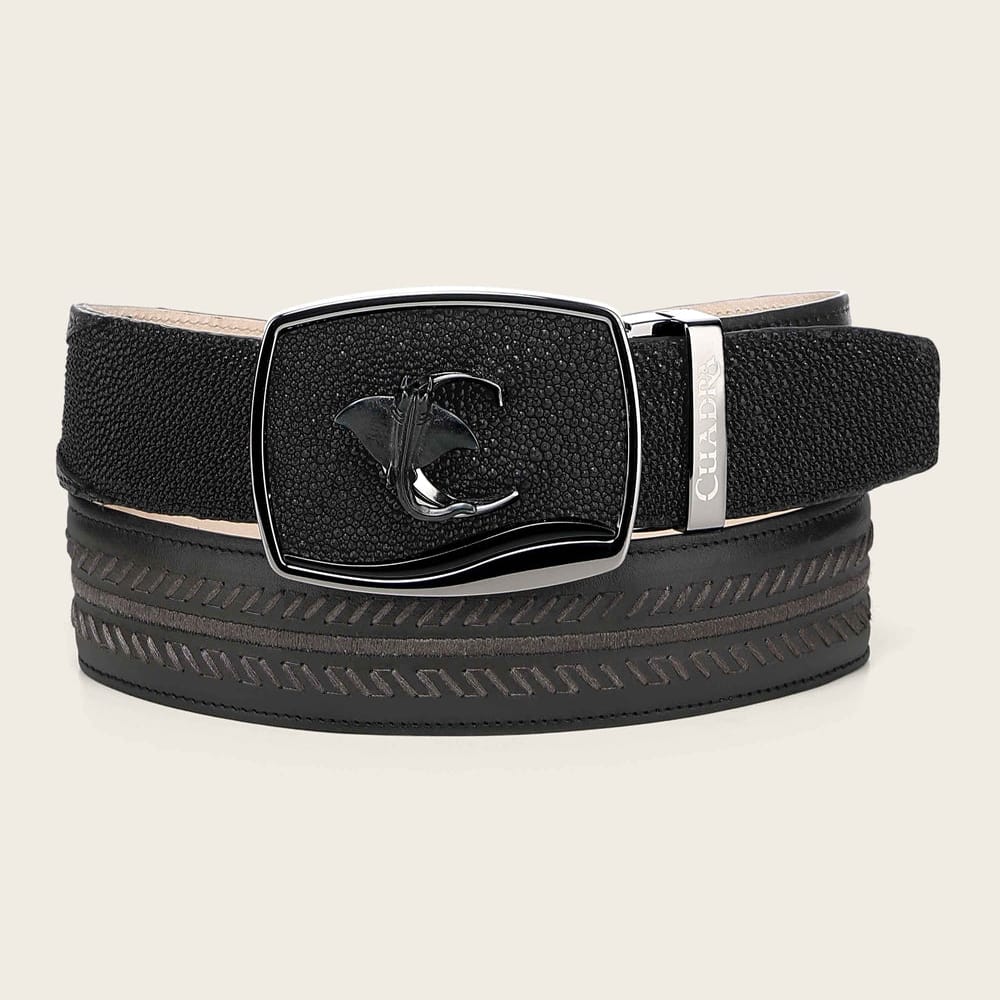 Cinturón Cuadra Dark Ocean Crown