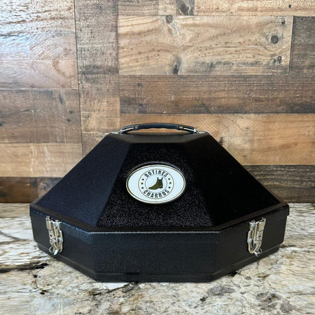 estuche negro para texana