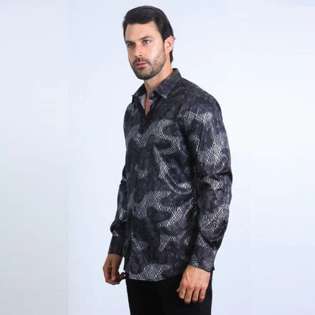 Camisa Platini Negra/Charcoal