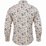 Camisa Rock & Roll Satin Snap White