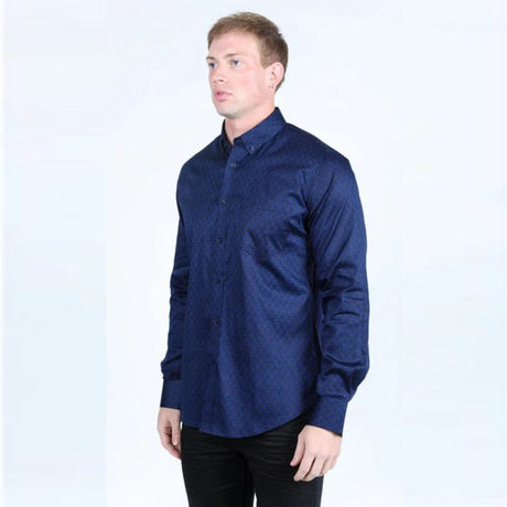 Camisa Casual Platini CWL9647 Navy