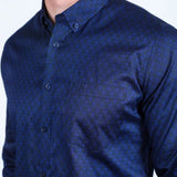 Camisa Casual Platini CWL9647 Navy