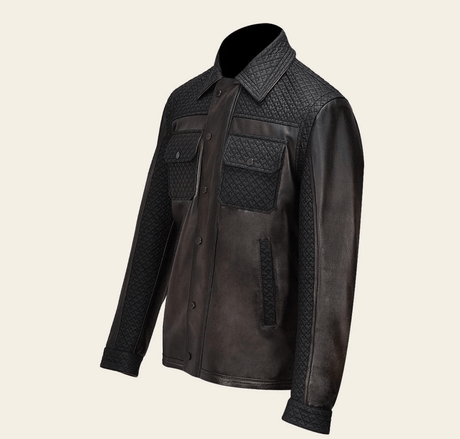 Chamarra Casual Cuadra JC230 Chocolate