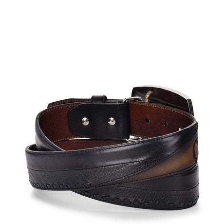 Cinturon en piel de res