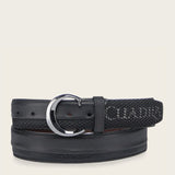 Cinto Cuadra Stitching Negro