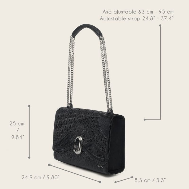 Bolsa Raya Noir Negra