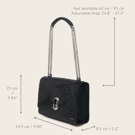 Bolsa Raya Noir Negra