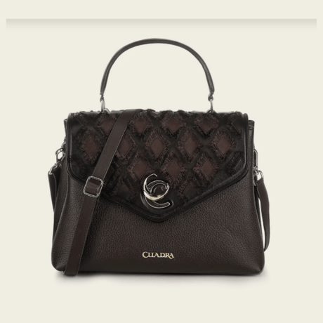 Bolso Cuadra Chocolate Noir Élise