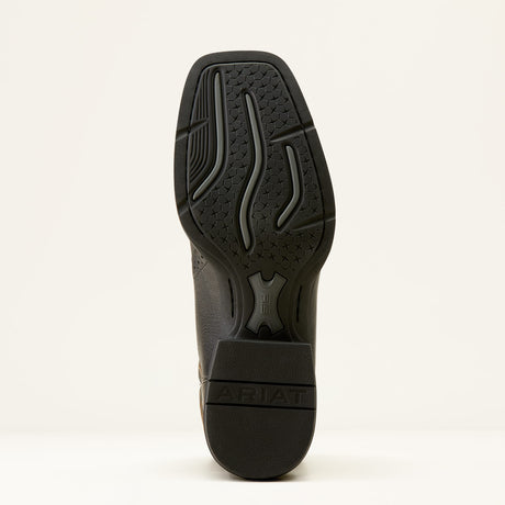 Bota vaquera Ariat Sport Western Wide Square Toe Black Deertan – suela