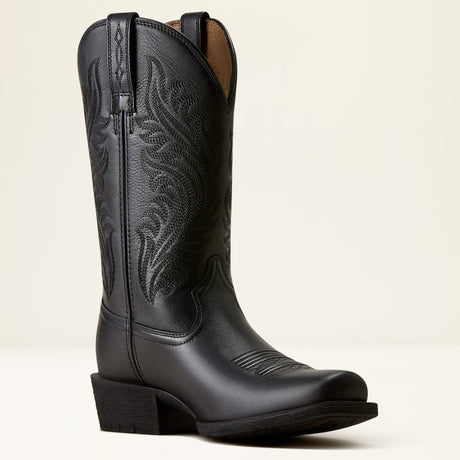 Bota Vaquera Ariat Round Up Negra - interior