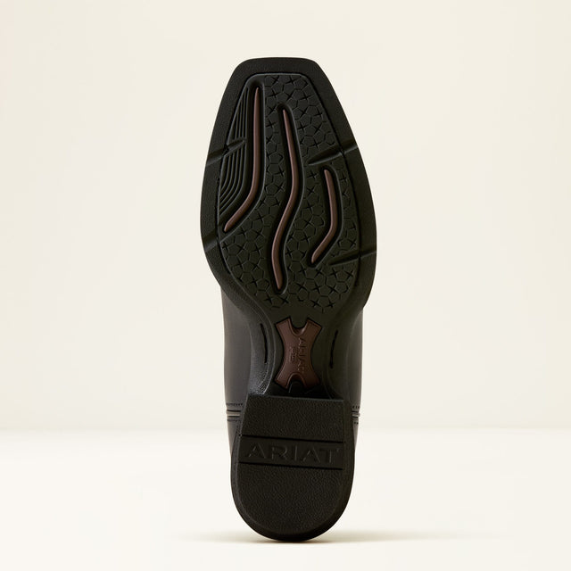 Bota Vaquera Ariat Round Up Negra - suela