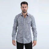 Camisa Platini Foil Fashion Gris