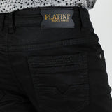 Pantalon Platini Black Relaxed Fit Stretch
