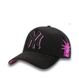 Gorra NY Negra/Rosa