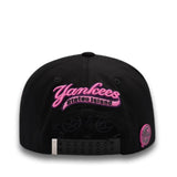 Gorra NY Negra/Rosa